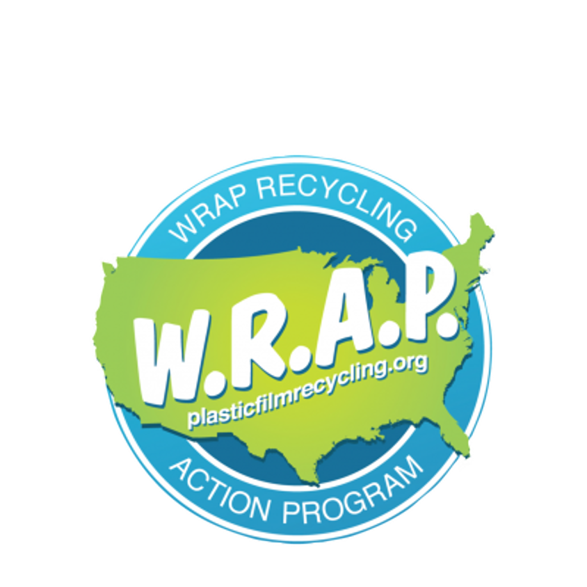 The Wrap Recycling Action Program (WRAP) Logo